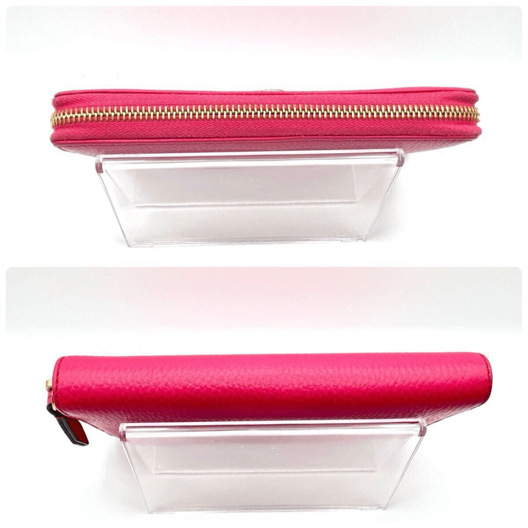 Gucci Marmont pink pung – italiensk design i struktureret læder, preloved hos Reluxe.dk