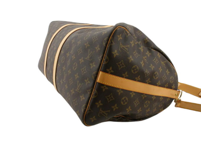 Louis Vuitton Keepall Bandoulière 55 – luksuriøs weekendtaske i slidstærkt monogram canvas