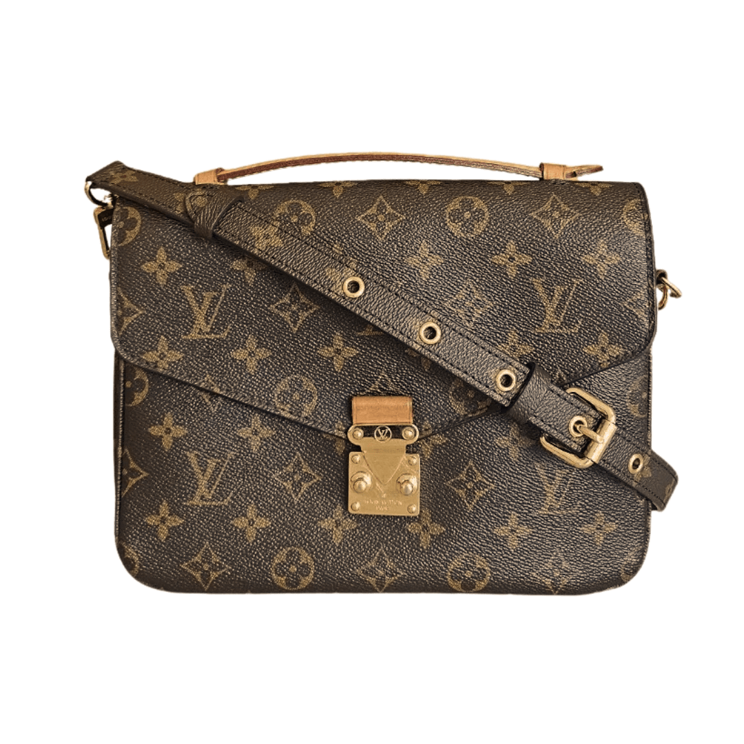 Louis Vuitton Pochette Métis Monogram Canvas preloved crossbody taske – tidløs bestseller til damer