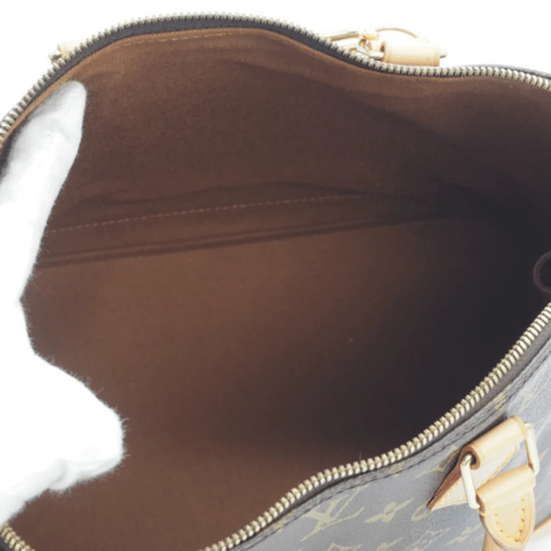 Louis Vuitton Alma MM monogram – interiør