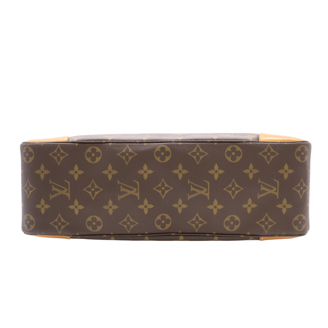 Bund af Louis Vuitton Boulogne taske – monogram og læderkant