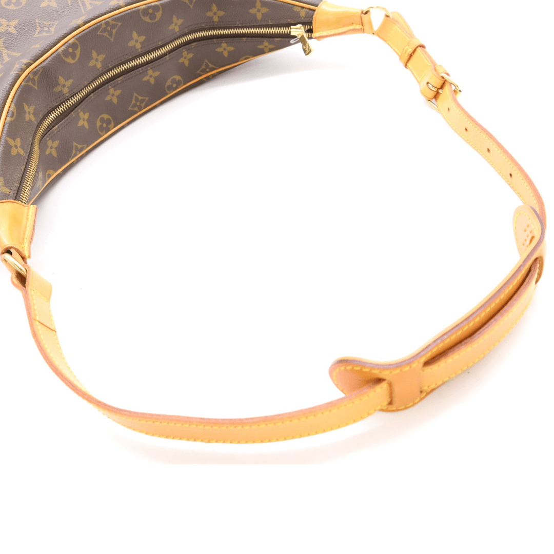 Justerbar læderrem og skulderstrop detaljer – Louis Vuitton