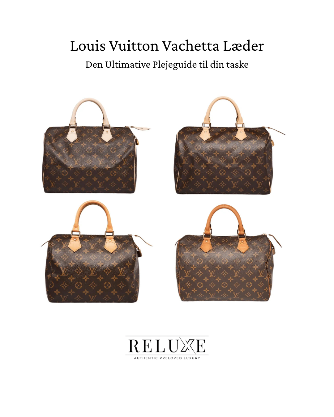 Louis Vuitton vachetta læder – plejeguide til honningfarvet patina