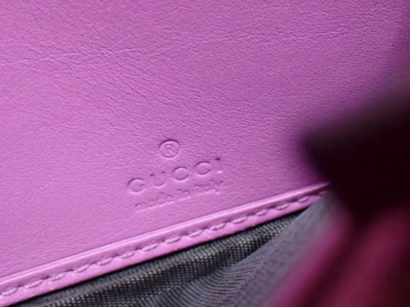 Gucci Marmont Chevron Pung m/ kæde