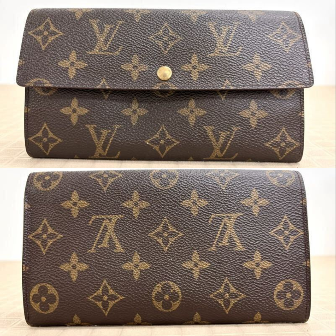 Louis vuitton portefeuille pung, preloved 