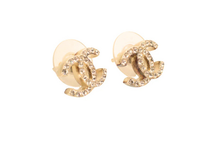 Chanel CC øreringe 09A – bagside med stempel og lukning