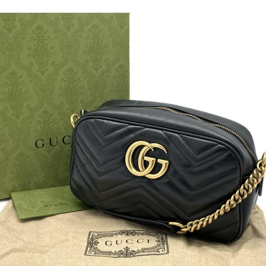 Gucci GG Marmont Mini crossbody med original dustbag og æske