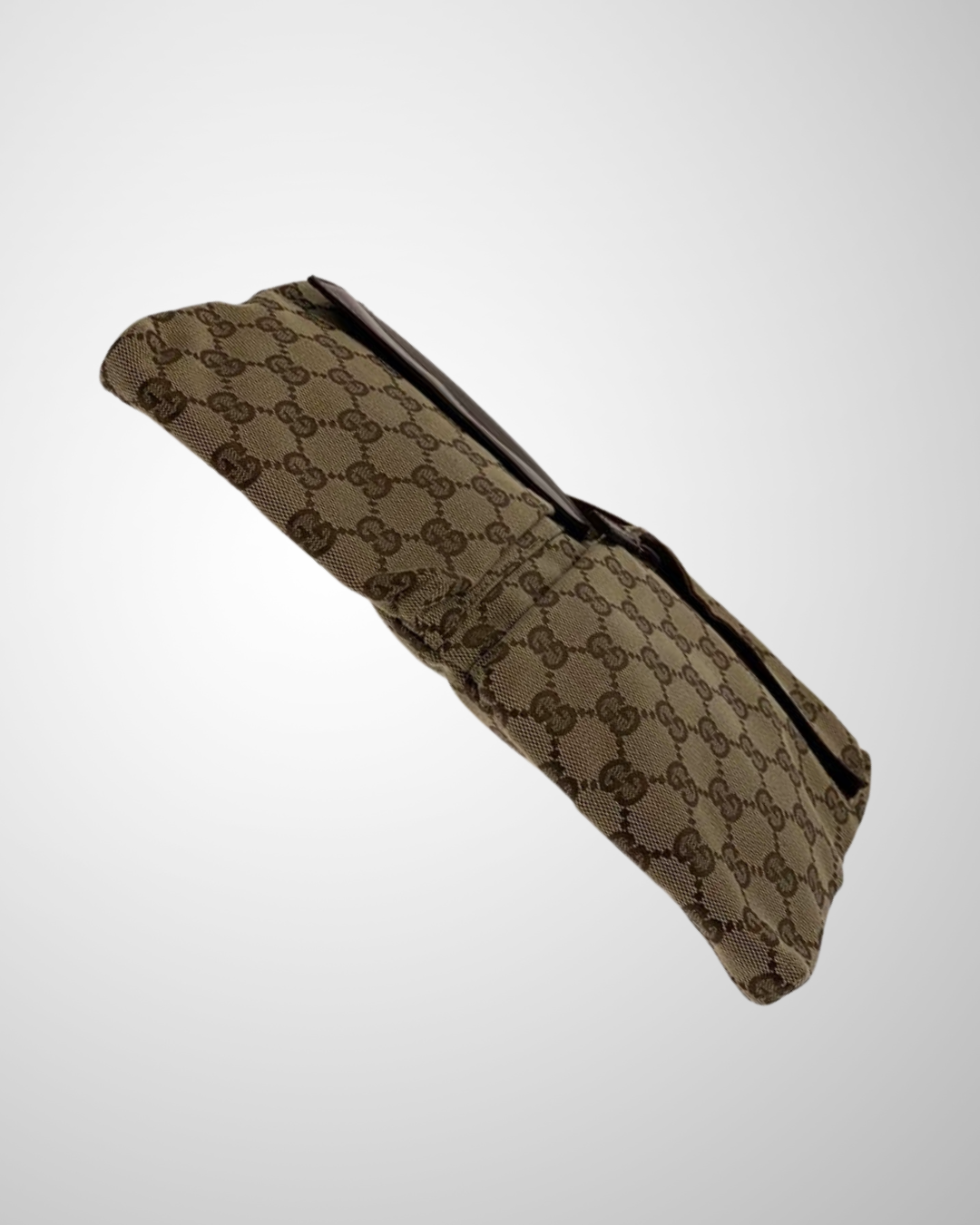 Gucci GG Supreme Belt Bag - bæltetaske – fladt layout med monogram