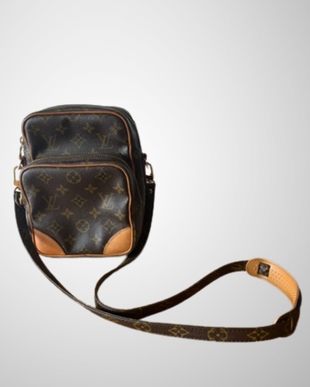 Louis Vuitton Amazone med skulderrem foldet ud i fuld længde