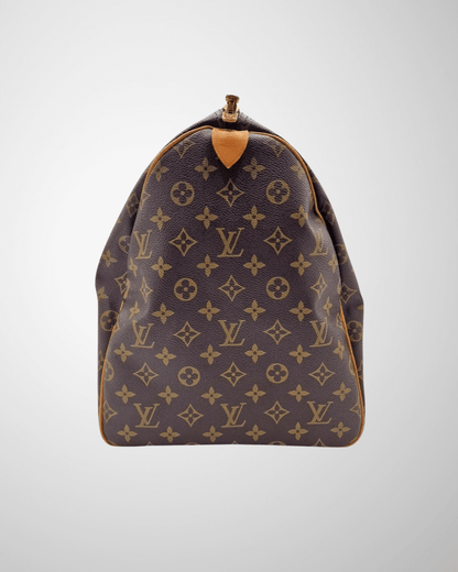 Endeprofil af Louis Vuitton Keepall 55 weekendtaske