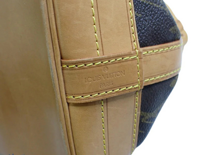 Louis Vuitton Noé monogram canvas – håndværksdetaljer og klassisk fransk luksusmode