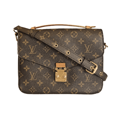 Louis Vuitton Pochette Métis Monogram Canvas preloved crossbody taske – tidløs bestseller til damer