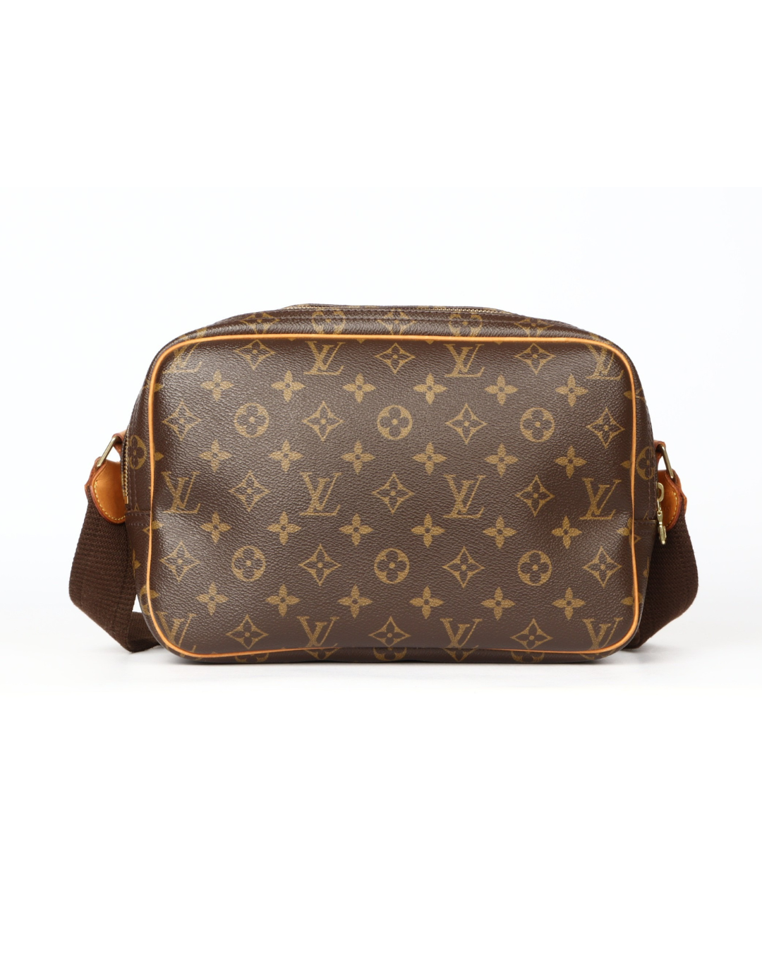 Louis Vuitton Reporter PM bag view – ikonisk monogram canvas bag bagside