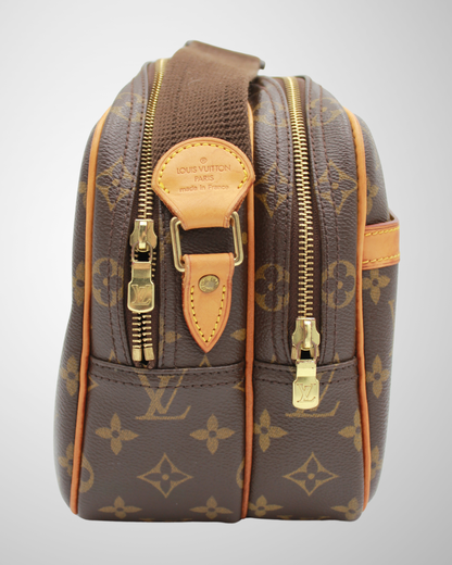 Louis Vuitton Reporter PM lædertab med Louis Vuitton Paris logo