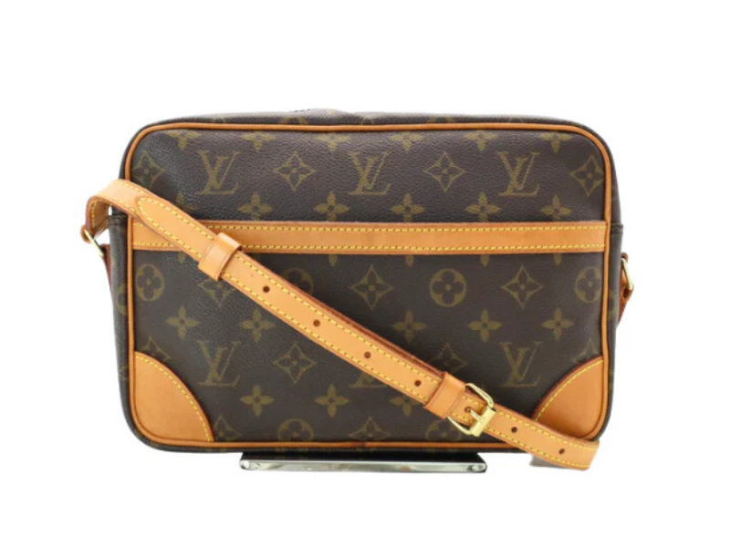  Louis Vuitton Trocadero 27 monogram canvas skuldertaske – klassisk og praktisk preloved luksustaske til damer
