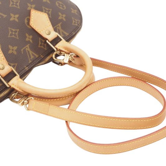 Louis Vuitton Alma MM monogram – krydsrem til crossbody