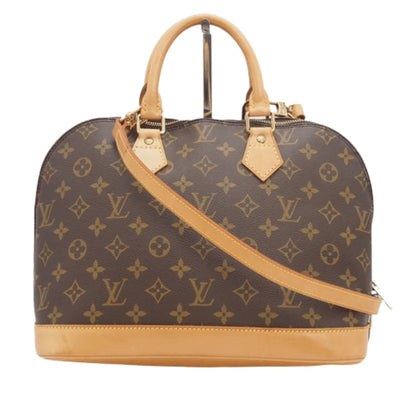 Louis Vuitton Alma MM monogram – set forfra