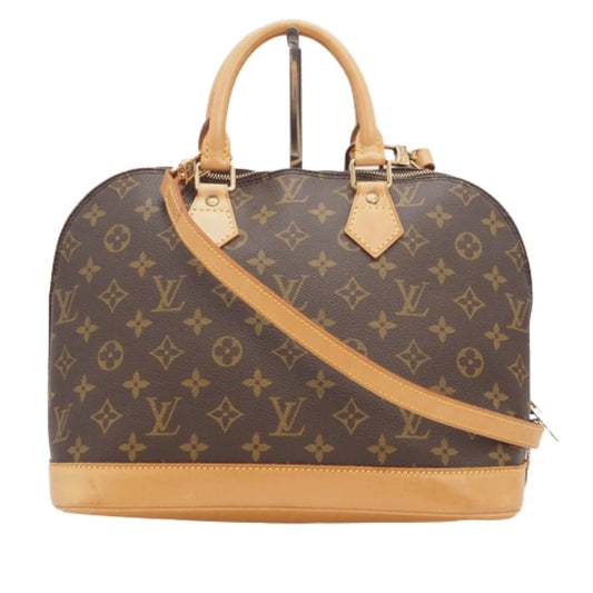 Louis Vuitton Alma MM monogram – set forfra