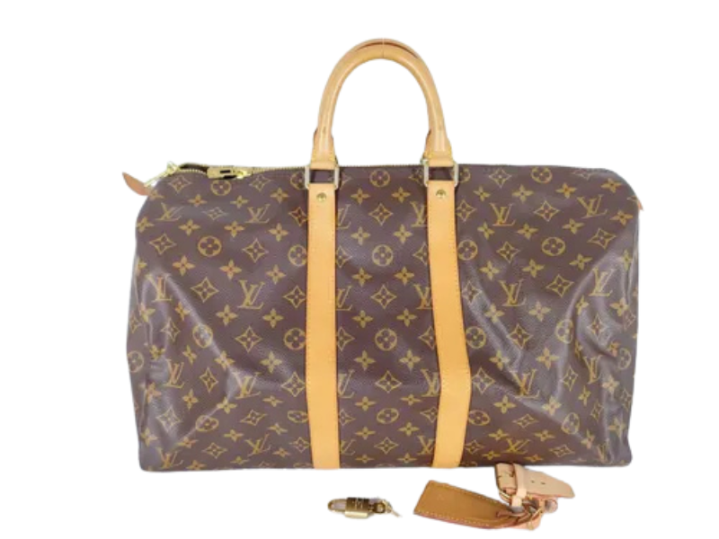 Louis Vuitton Keepall 45 Monogram – set forfra