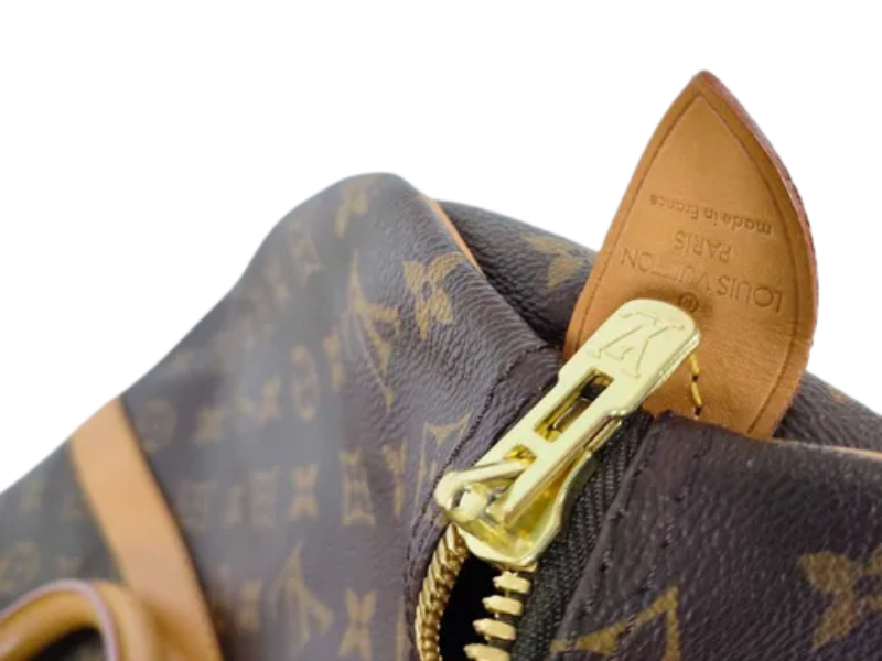 Louis Vuitton Keepall 45 Monogram – lynlås og guldhardware