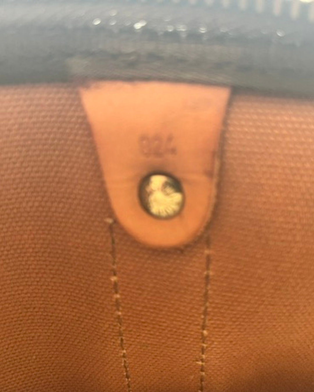 Louis Vuitton Keepall 55 vintage 1982 – datokode 824