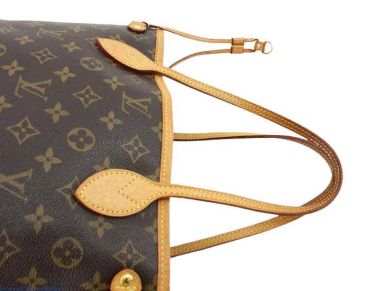 Louis Vuitton Neverfull PM Monogram – honningfarvet patina