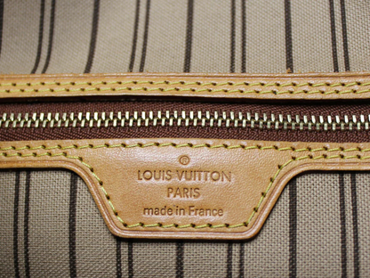 Louis Vuitton Neverfull PM Monogram – logo og made-in