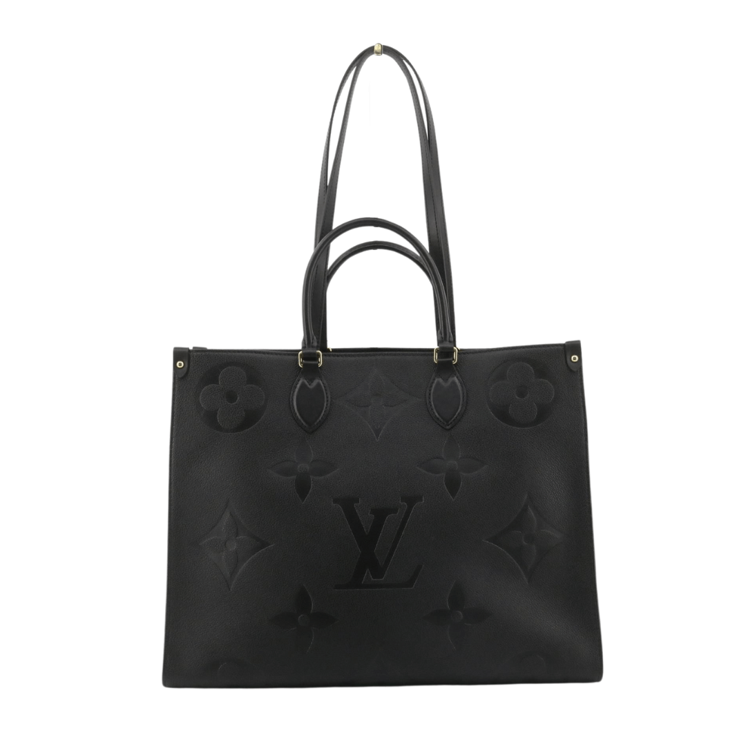 Louis Vuitton OnTheGo GM Empreinte sort – bagside