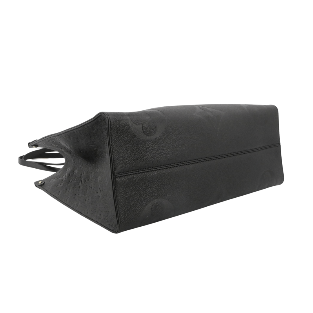 Louis Vuitton OnTheGo GM Empreinte sort – bund