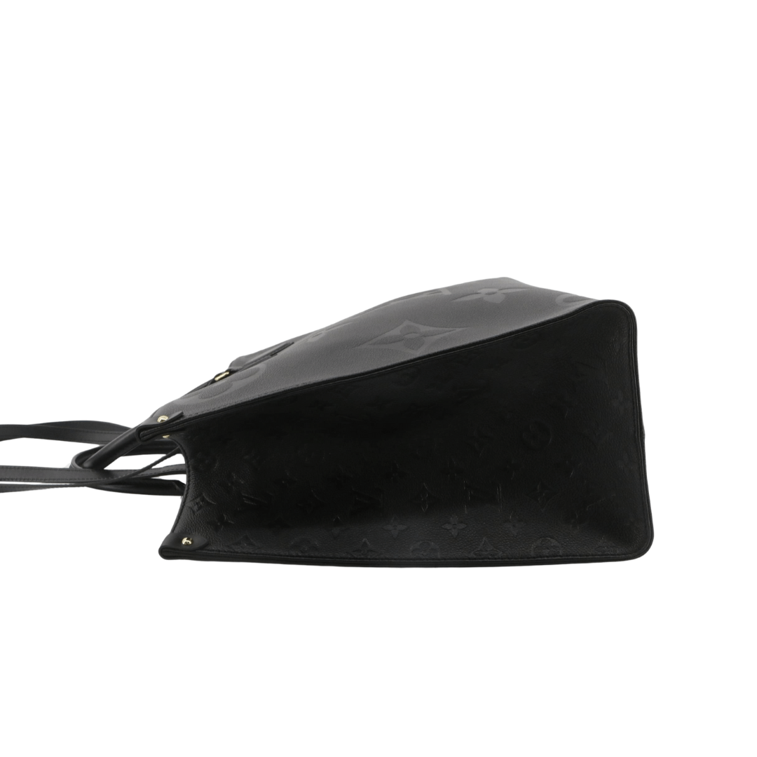 Louis Vuitton OnTheGo GM Empreinte sort – set fra den anden side