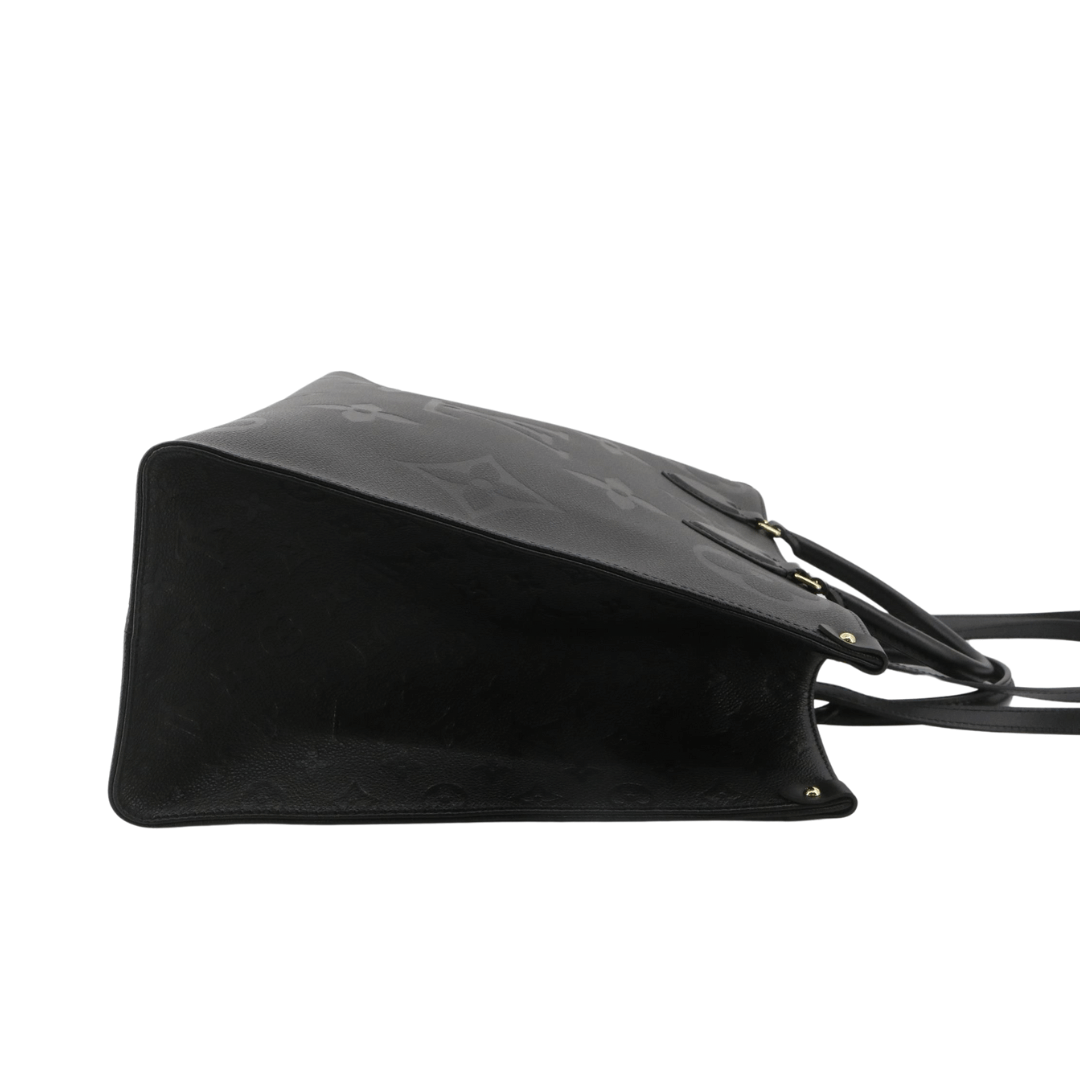 Louis Vuitton OnTheGo GM Empreinte sort – set fra siden
