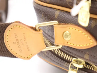 Louis Vuitton Reporter PM monogram 2005 – vachetta "made in" mærke