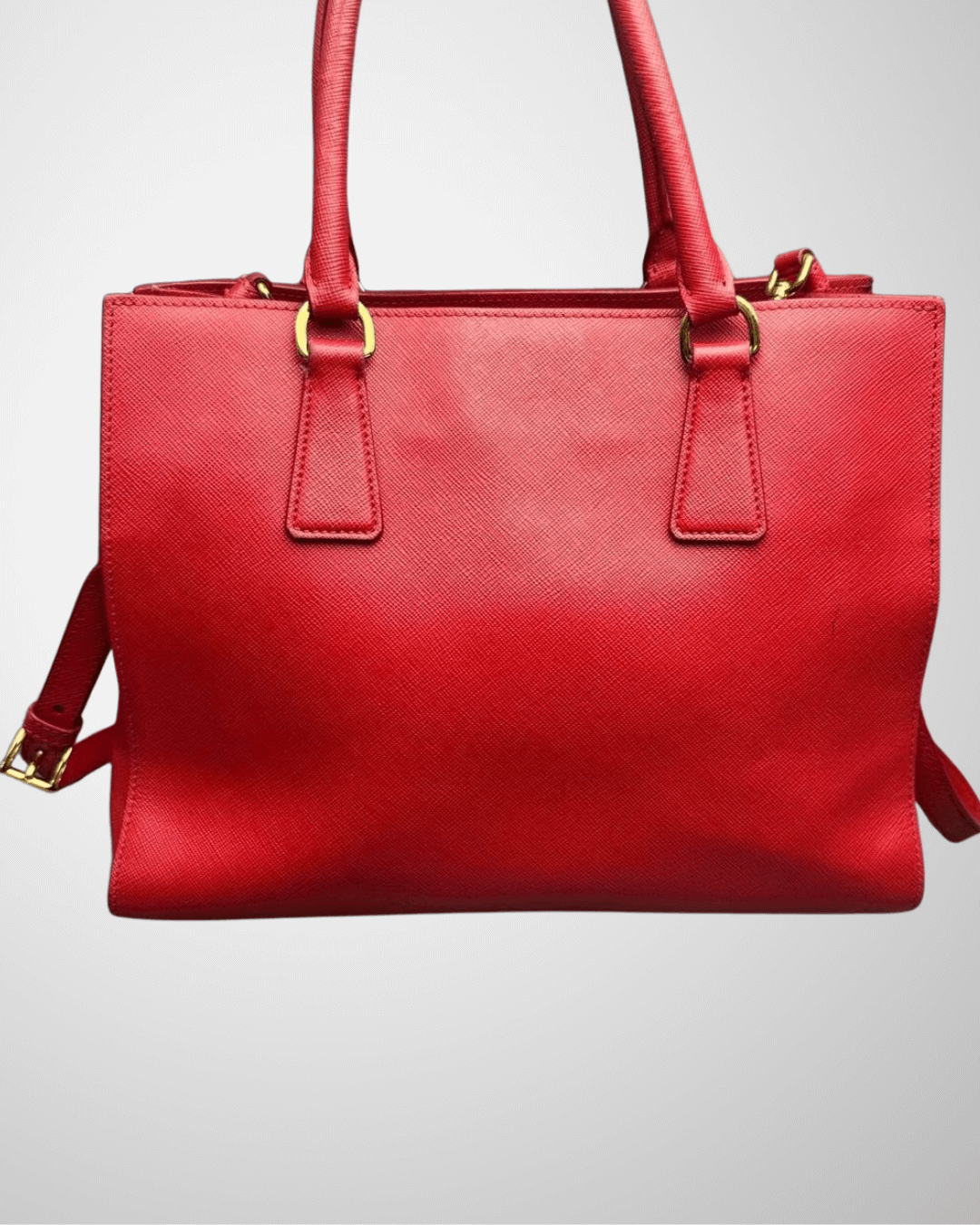 Prada Galleria 2-way taske med skulderrem