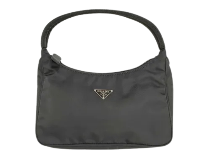 Prada Tessuto Sport nylontaske sort – set forfra