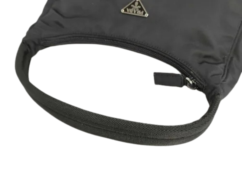 Prada Tessuto Sport nylontaske sort –  skulderrem